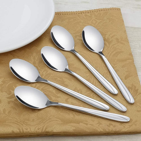 16 Piece Stainless Steel Teaspoons, Small Children Spoons...