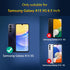 3 Pack Screen Protector for Samsung Galaxy A15 5G + 3 Pack Camera Lens Protector, Ultra HD Tempered Glass, 9H Hardness, Anti Scratch, Easy Install...