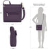 Travelon Anti-Theft Classic Mini Shoulder Bag...