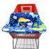 Portable Shopping Cart Cover, High Chair and Grocery Cart Covers for Babies, Kids, Infants & Toddlers, Attached Carry Bag (Simple Dinosaur)...
