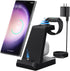 Charging Station for Samsung Multiple Devices, 3 in 1 Fast Charger for Samsung Galaxy Watch 5/5 Pro/4/3/Active/2/1, Galaxy S23/S22/S21/S20/S10,Not...