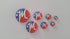 100 Cover Buttons by Maxant - Made in The USA - #20 (1/2") with Flat Backs, Ideal for Crafting. NO Tool....