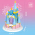 658 Pcs Castle Micro Building Blocks Mini Blocks Building Sets Building Bricks Architecture Model Gift for Age 14+ Kids Teens and Adult (pink)...