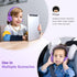 C89 Kids Headphones, Wired Headphone without Microphone, On Ear Headphone with Adjustable, 3.5mm Aux Nylon Cable, Foldable Headphones for School T...