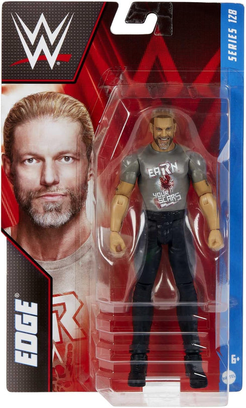 Mattel WWE Basic Action Figure, Edge, Posable 6-inch Collectible for Ages 6 Years Old & Up...