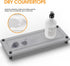 Instant Dry Bathroom Kitchen Sink Organizer, Diatomite Stone Drying Tray for Soap Dispenser, Sponge Brush and Toothbrush Cup, Countertop Fast Dryi...