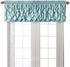 VCNY Home - Valance, Window Treatment with Rod Pocket, Modern Home Decor (Carmen Blue, 60" x 20")...