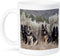 3dRose Four German Shepherd Dogs Mug, 15 oz, Ceramic...