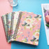 Spiral Notebooks, Cute Journals for Women, 4 Pack College Ruled Hardcover Notepad for Work, B6 Size, Small 5 × 7 Flower Journal Office Supplies...