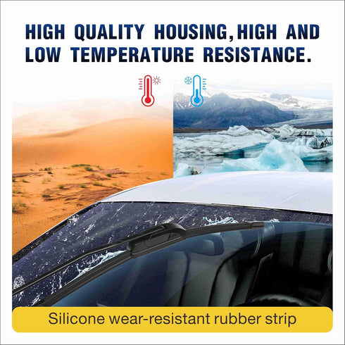 5 PLUS® Silicone 22 and 21 inch windshield wiper blades Replacement For JEEP Grand Cherokee 2021-2011/DODGE Durango 2022-2011/TOYOTA Tacoma 2014-2...