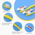 Disposable Toothbrushes with Toothpaste - 100 Packs Individually Wrapped Travel Toothbrushes Bulk, Medium Soft Bristles, Perfect for Travel Size T...