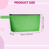 10 Pieces Canvas Makeup Bags Bulk Travel Cosmetic Bags Plain Makeup Pouch Multi-Purpose Blank Travel Toiletry Bag DIY Craft Bags with Zipper for W...