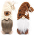Upltowtme Swedish Tomte Gnomes Plush Ornament Set of 2 - Scandinavian Coffee Bar Decoration - Nordic Plush Farmhouse Home Decor...