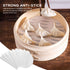 10 Pcs 10 inch Non-stick Silicone Steamer Mesh Mat, Reusable Bamboo Steamer Liner Pad, Round Silicone Steamer Liners, Dim Sum Mesh Round Dumplings...