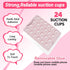 Silicone Suction Phone Case Mount,Non Slip Suction Cup Phone Mount,Phone Wallet,Hands-Free Phone Accessories Holder for Selfies and Videos,Phone S...