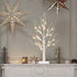Vanthylit Lighted Tree, White Birch Tree with LED Lights, Prelit Artificial Tree with Timer, Centerpiece Tree Light for Christmas Decorations, Lig...