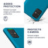 kwmobile Case Compatible with Samsung Galaxy A71 Case - TPU Silicone Phone Cover with Soft Finish - Blue Reef...
