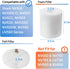 Replacement Foam & Felt Filter Set for Shark Rotator Pro NV500, NV500CO, NV501, NV502, NV503, NV500W & NV550 Vacuums, Part # XFF500 XFF500-2 Pack...