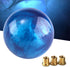 Shift knob Round Ball Marble Style Universal for Manual Automatic Vehicles with 3 adapters (Blue)...