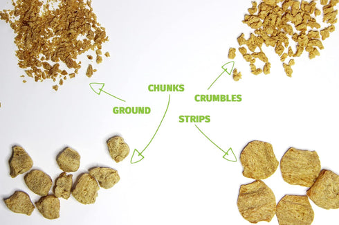 Plant Basics - Hearty Plant Protein - Unflavored Crumbles, 8 oz, Made from Peas, Non-GMO, Gluten Free, Low Fat, Low Sodium, Vegan, Meat Substitute...