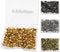 Modixun 600pcs Brads Round Fasteners, 4 Colors Paper Fasteners with Storage Box, Metal Mini Brads Fasteners Split Pins for Art Craft Scrapbooking ...