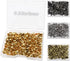 Modixun 600pcs Brads Round Fasteners, 4 Colors Paper Fasteners with Storage Box, Metal Mini Brads Fasteners Split Pins for Art Craft Scrapbooking ...