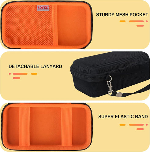 BOVKE Carrying Case for Garmin GPSMAP 64sx/66i/67/67i/66sr/66s/65s/78sc, Garmin inReach Explorer+ Hiking Handheld GPS and Satellite Communicator, ...