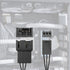 GINTOOYUN 4Pin PWM to 3Pin Standard Fan Adapter Cable PWM fan temperature control cable for Desktop PC 4-Pin/3-Pin Cooling Fan Cable (5 Pack)...