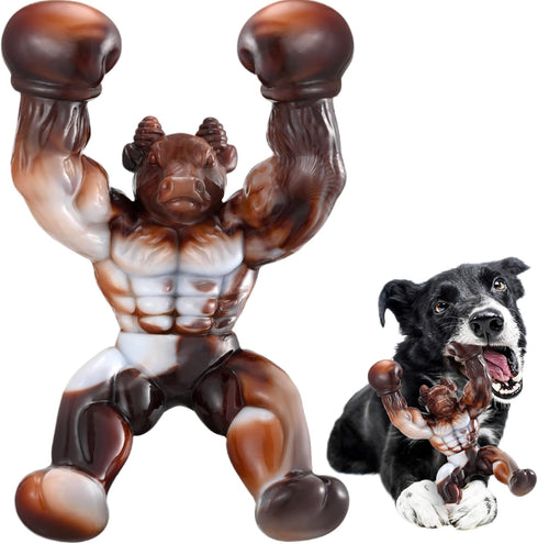Dog Toys for Aggressive Chewers, Indestructible Dog Toys, Dog Toys for Large Dogs, Almost Indestructible Dog Bones for Small/Medium/Large Dogs, Do...