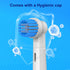 Replacement Heads Compatible with Oral B Braun Electric Toothbrush, 10 Pcs Professional Electric Toothbrush Heads, Replacement Brush Heads for Ora...