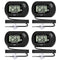 LCD Digital Aquarium Thermometer, Fish Tank Thermometer with Water-Resistant Sensor Probe and Suction Cup for Reptile, Turtle Incubators, Terrariu...