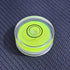 4Pcs Small Circular Bubble Levels with Double Sided Adhesive Bottom Mini Little Stick-on Bubble Spirit Level Measuring Layout Tools Levels (25x10m...