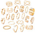 22 Pcs Gold Knuckle Rings Set for Women Gold Plated Ring Sets Dainty Simple Gold Rings Non Tarnish Stackable Rings Adjustable Rings Set Jewelry...