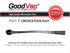 GOODVAC Universal 25" Long Flexible Crevice Tool with Detachable Brush for Dryer Lint, Under Furniture...