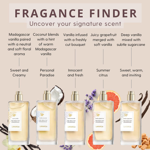 Lavanila Vanilla Grapefruit Perfume for Women, 0.34 oz Roller - Citrus, Warm Cedarwood & Soft Vanilla, The Healthy Fragrance, Clean and Natural...