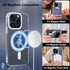 Compatible with iPhone 15 Pro Case, Compatible with MagSafe Clear Case Camera Protection Phone Crossbody Cover with Adjustable Lanyard Strap Shock...