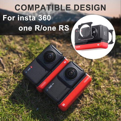 Lens Guards for Insta360 ONE RS/ONE R Accessories Case Sticky...