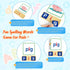 Learning Toys for 3 4 5 Years Old Kids - 116Pcs Short Vowel Letters Sorting Spelling Reading Toy Set with Double-Sided Flash Cards, Preschool Kind...