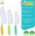 MGS Kids Knife Set of 3 for Cooking and Cutting Cakes, Fruits and Veggies Perfectly Safe for Kids Toddler Knife Set for Real Cooking...