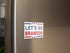 Funny Tool Box Magnet Sign - 4x6 in. FJB Let's Go Brandon Red White and Blue Stars...
