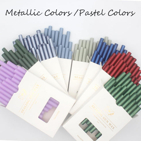 Purple Wax Seal Sticks 20pcs, Andotopee Glue Gun Wax Seal Sticks for Wax Seal Stamp, Premium Sealing Wax for Envelope Letter Seal Wedding Invation...