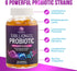 Nature’s Acidophilus Probiotics for Women & Men Gummies, 5 Billion CFU, 6 Strains, Daily Probiotic Supplement Gummy to Support Digestive Health, N...