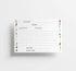 Cocktail Recipe Cards, 4x6 Inches, 50 Fill-in-the-Blank Cards for Recipe Box (Watercolor Border)...