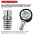 PD242 Series PD Steel Test Port and Diagnostic Equipment Quick Coupler with Female Pipe Thread, 1/8" Body Size, 1/4"-18 NPTF Thread Size, 2.12" Le...