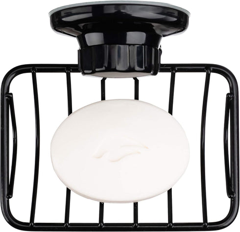 iPEGTOP Super Powerful Vacuum Suction Cup Shower Soap Dish - Strong Rustproof Stainless Steel Soap Saver Sponge Holder for Bathroom & Kitchen Sink...