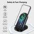 15W Fast Android Phone Wireless Charger for Google Pixel 8a/8 Pro/8/7 Pro/7/6,iPhone 15/14/13/12/XR/SE,LG;Samsung Wireless Charger Station (Stand)...