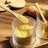 Condiment Canisters sets for the Kitchen, Salt and Sugar Containers Sets for Countertop, Seasoning Box with Wooden Spoon Bamboo Lid and Tray, Cond...