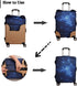 Luggage Cover,Washable Elastic Suitcase Cover Protector Galaxy, XL: Fit 29-30 Inch Luggage...