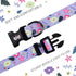 QQPETS Adjustable Soft Dog Collar: Print Flower Pink Multicolor Cute Patterns for XS Small Medium Large Pet Girl Boy Puppy Walking Running Trainin...