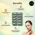 50 Evion Capsules Vitamin E for Glowing Face,Strong Hair,Acne,Nails, Glowing Skin 400mg...